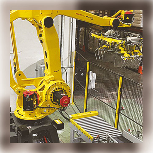 Ensacheuse robotisée - Robotic packaging machin